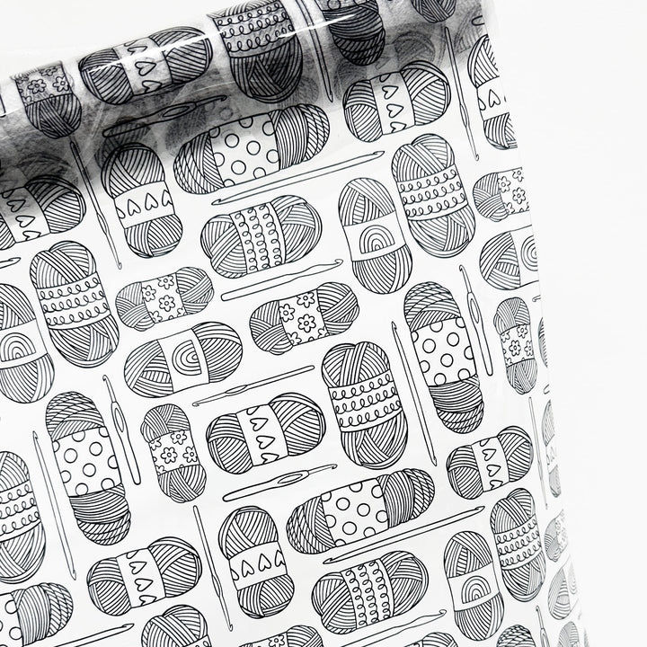 Doodle Crochet - Clear TPU Vinyl
