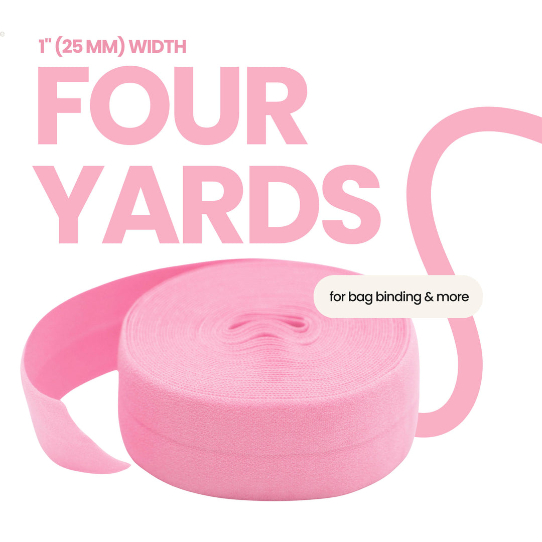 Fairy Floss - Fold-Over Elastic