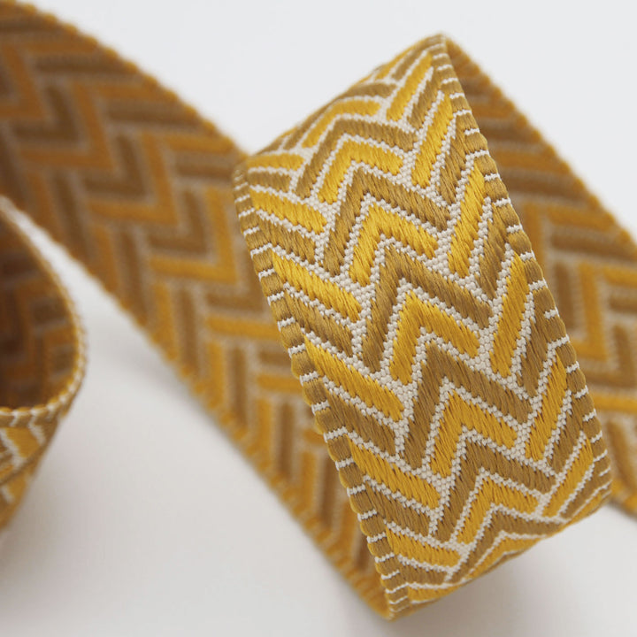 Fields of Gold - Alpine Jacquard Webbing