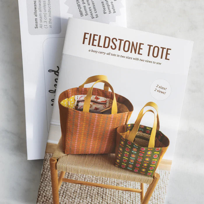 Fieldstone Tote by Noodlehead - Printed Paper Pattern