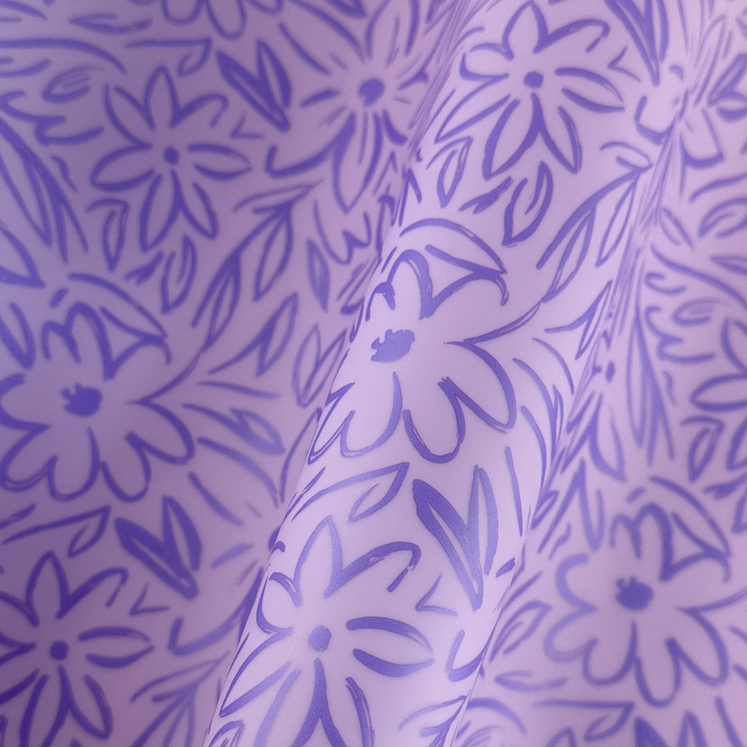 Flower Fusion - Printed Jelly Vinyl