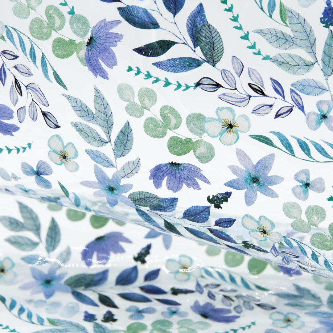 Free Spirit Flowers - Clear TPU Vinyl