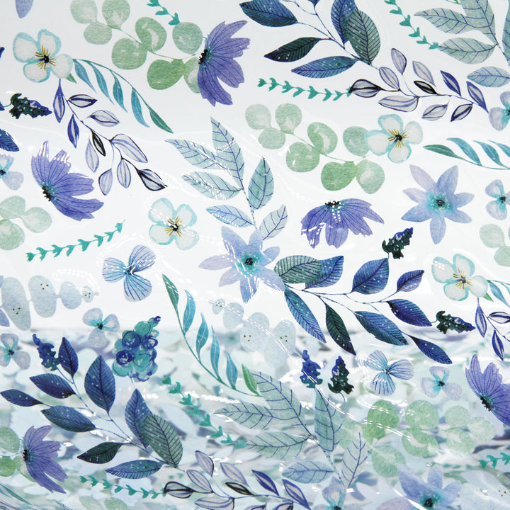 Free Spirit Flowers - Clear TPU Vinyl