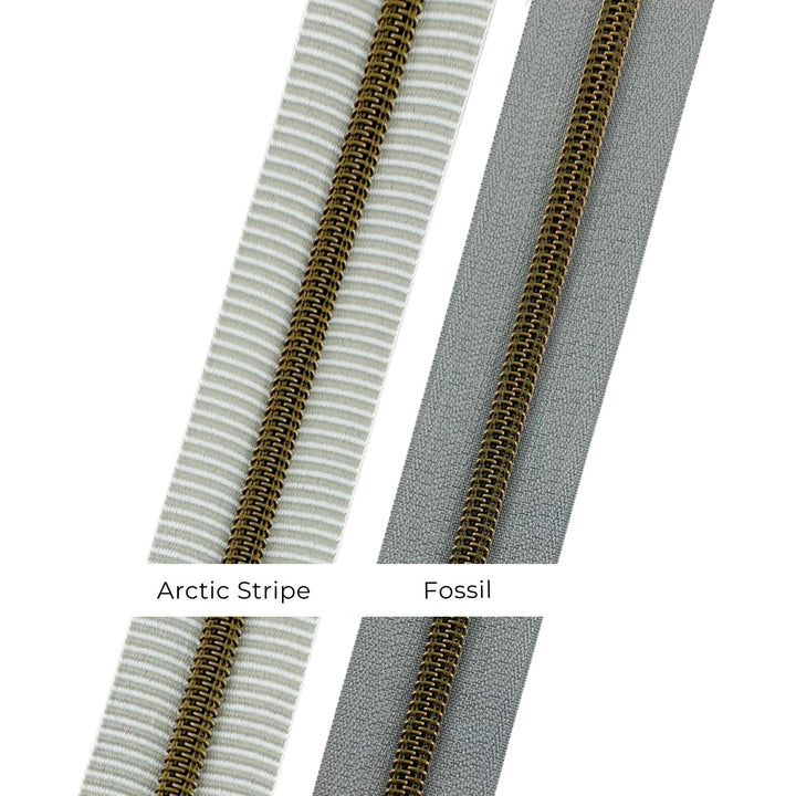 Fossil - #5 Bronze Nylon Coil Zipper Tape