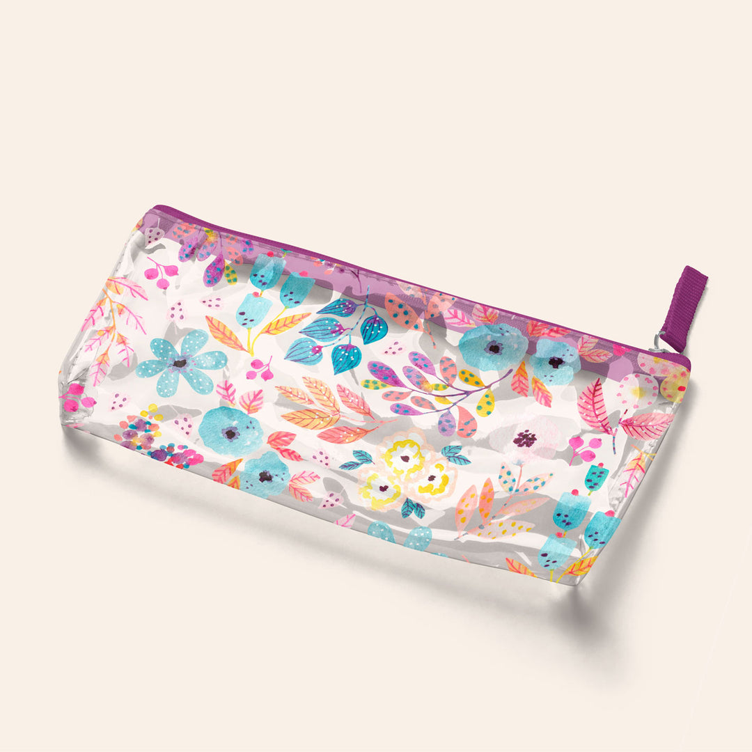 Happy Flower Market - Clear TPU Vinyl