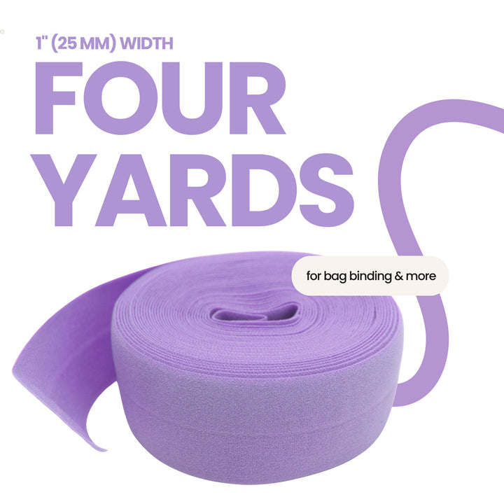 Lavender - Fold-Over Elastic