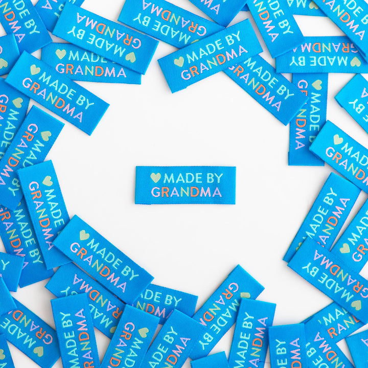 Made by Grandma - Woven Labels