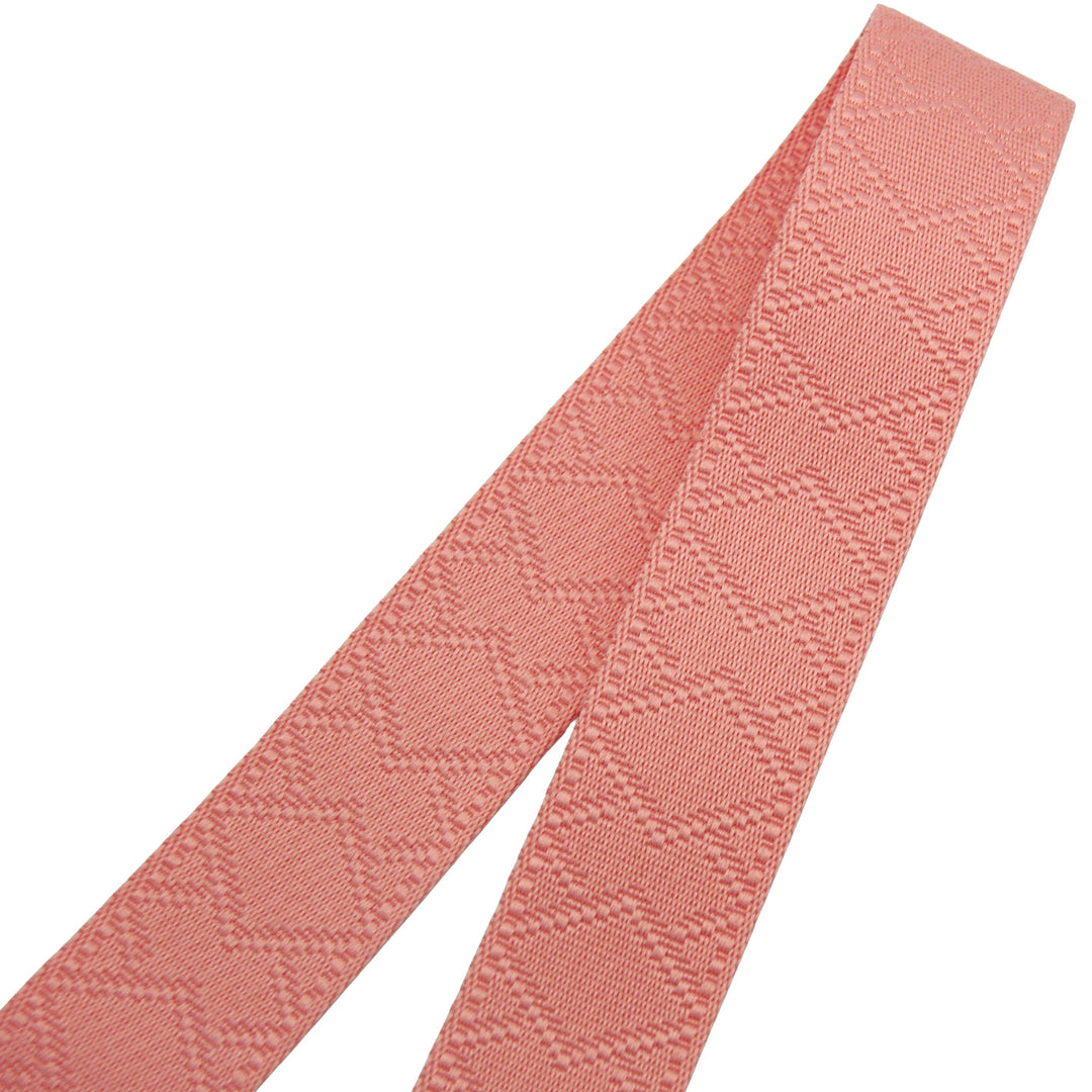 Malibu Peach - Diamond Jacquard Webbing