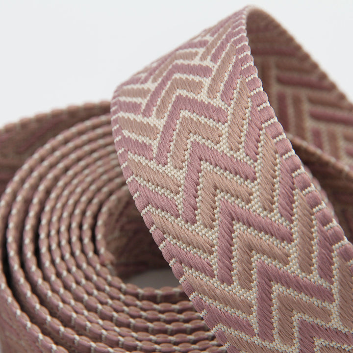 Rosie Mauve - Alpine Jacquard Webbing