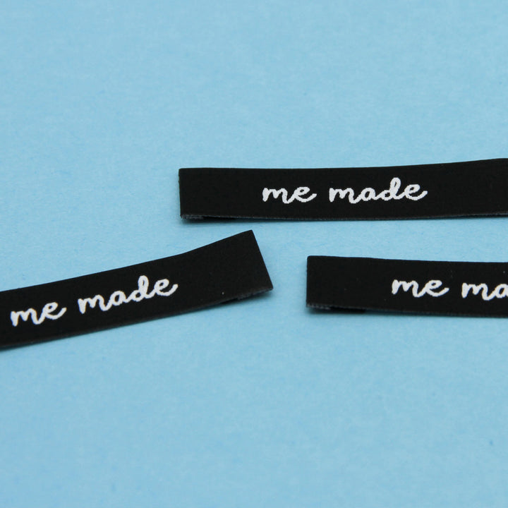 Me Made End Fold - Woven Labels