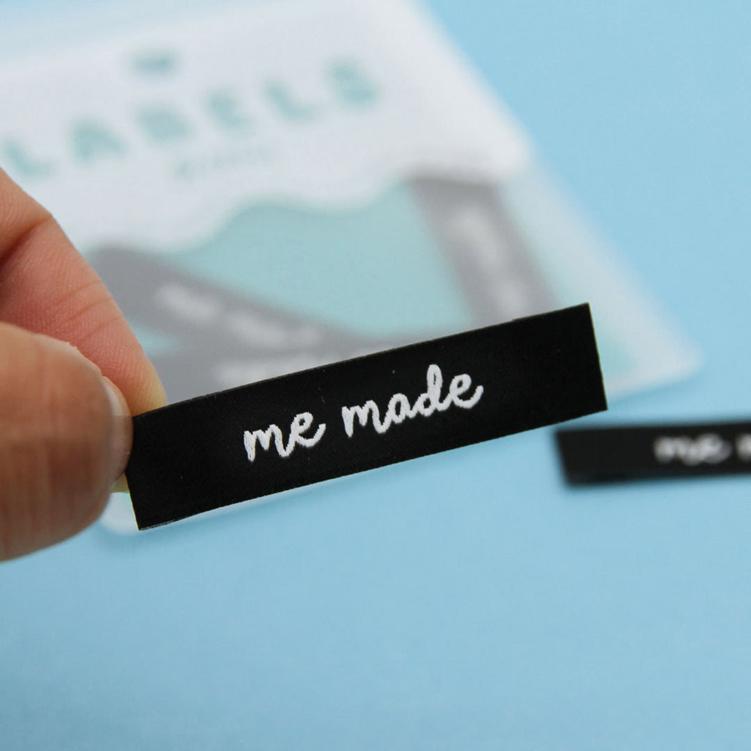 Me Made End Fold - Woven Labels