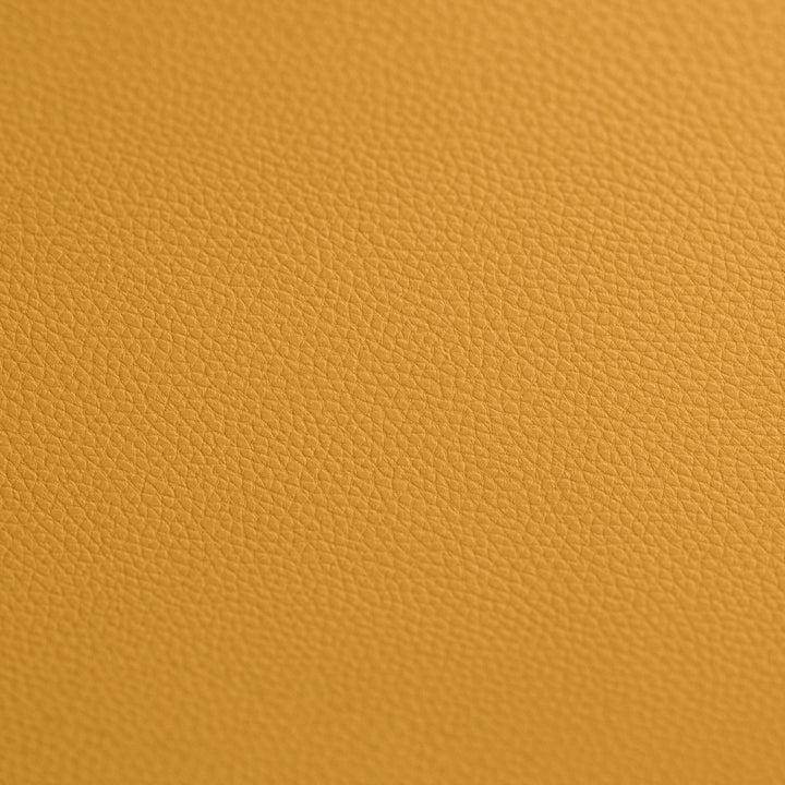 Mustard - Pebble Faux Leather