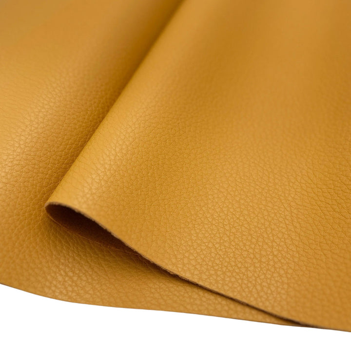 Mustard - Pebble Faux Leather