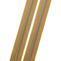 Mustard Harvest - #3 Silver Nylon Coil Zipper Tape