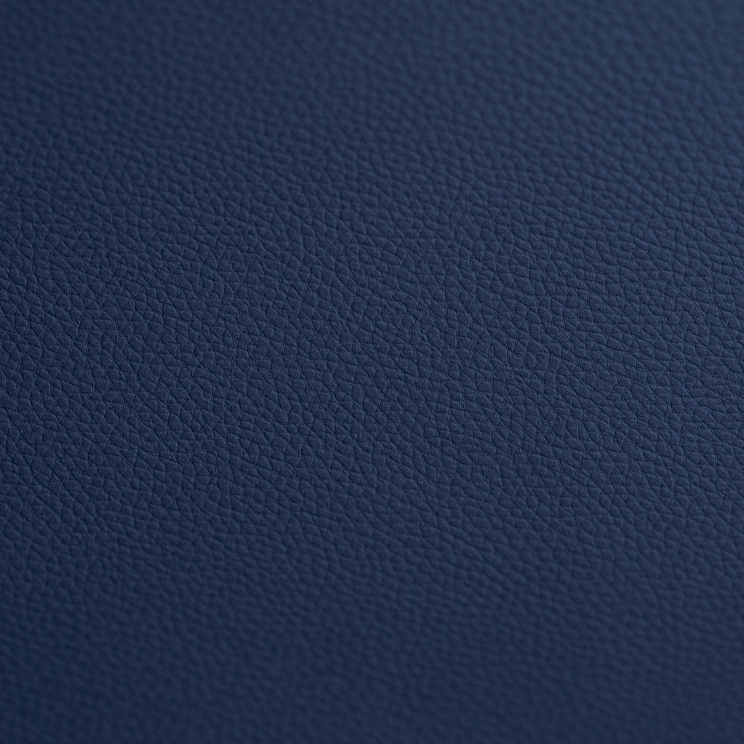 Navy - Pebble Faux Leather