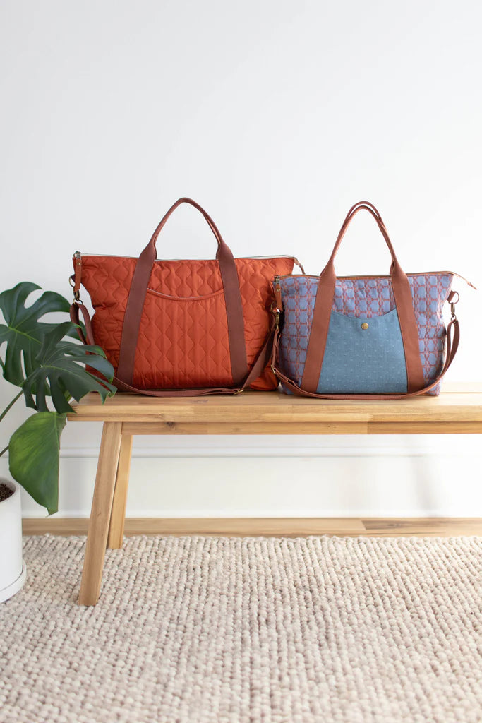 Oxbow Tote by Noodlehead - Printed Paper Pattern