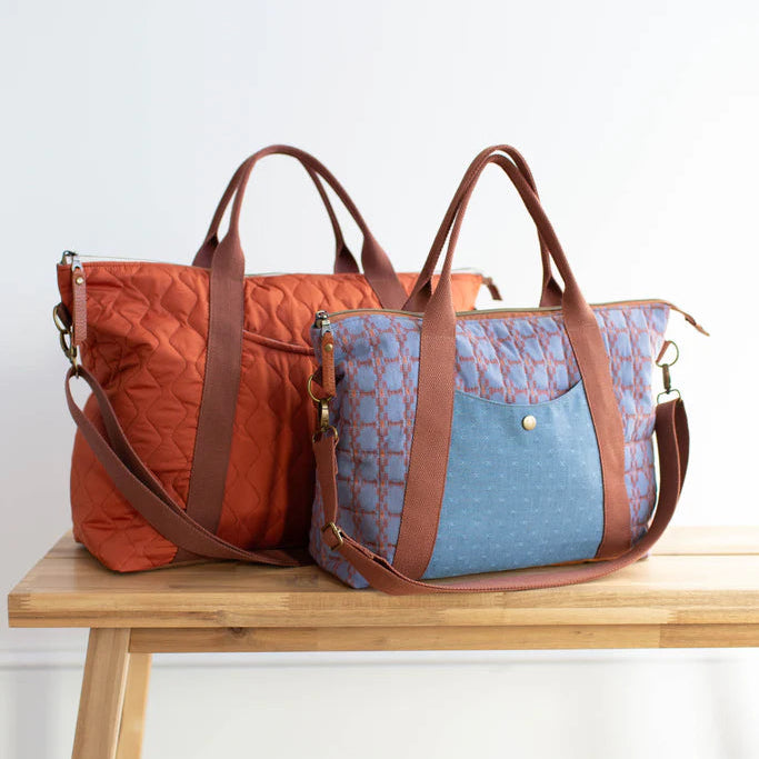 Oxbow Tote by Noodlehead - Printed Paper Pattern