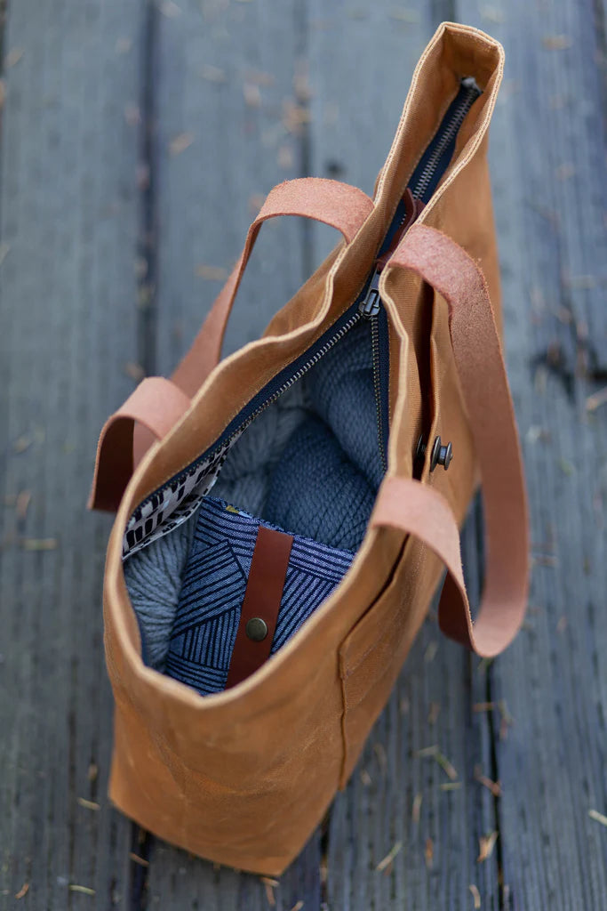 Pepin Tote by Noodlehead - Printed Paper Pattern