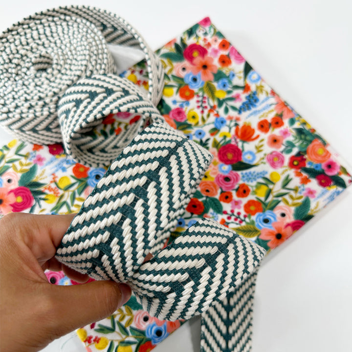 Pine - Jacquard Webbing