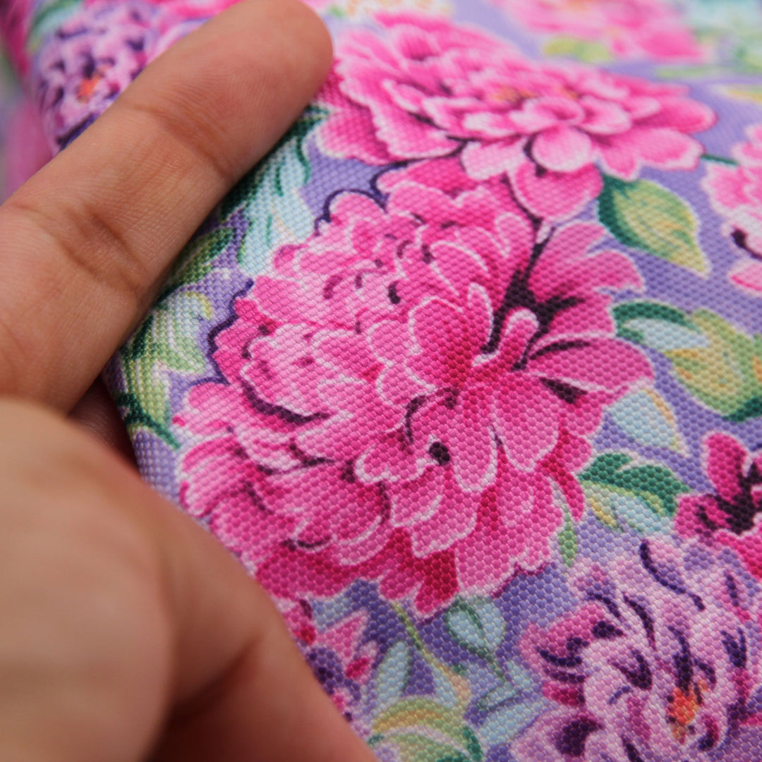 Pretty Peonies - Midweight Water Resistant Canvas