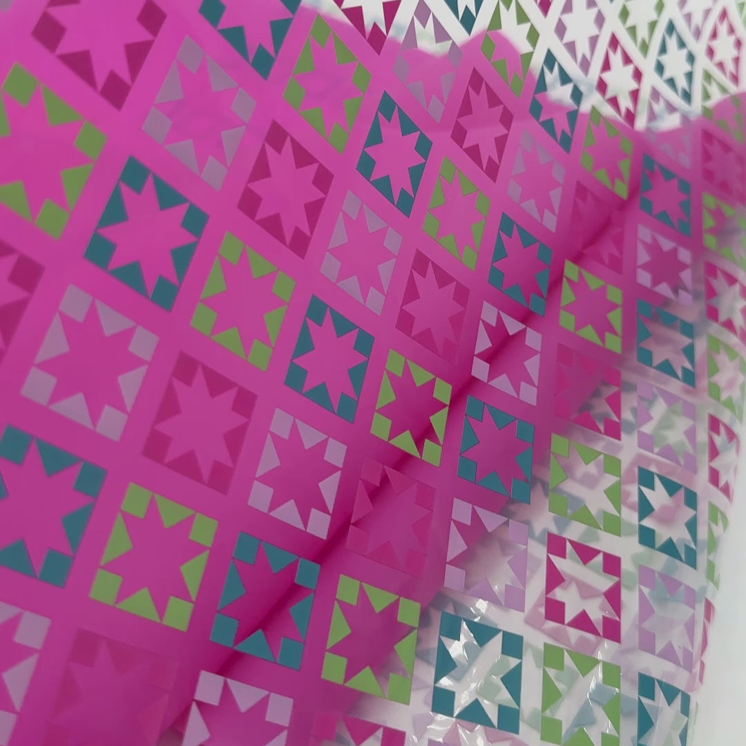 Quilt Time - Clear TPU Vinyl