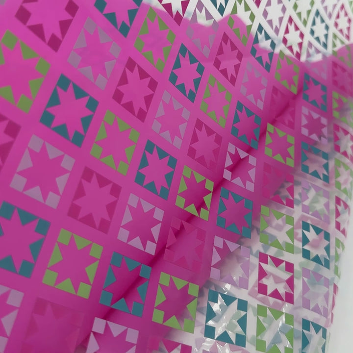 Quilt Time - Clear TPU Vinyl