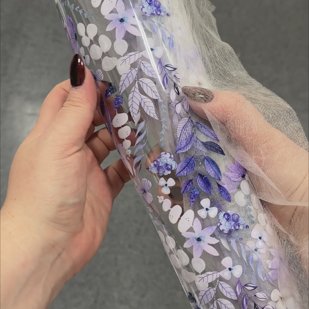 Lavender Haze - Clear TPU Vinyl