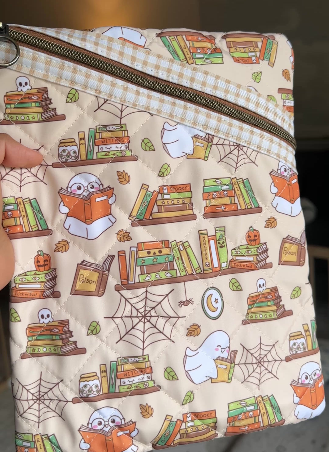 Ghost Stories: The Hemingway Pouch by Center Street Quilts - Bag Making Kit