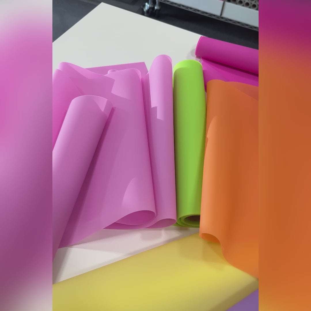 Orange Dreamsicle - Frosted Jelly Vinyl