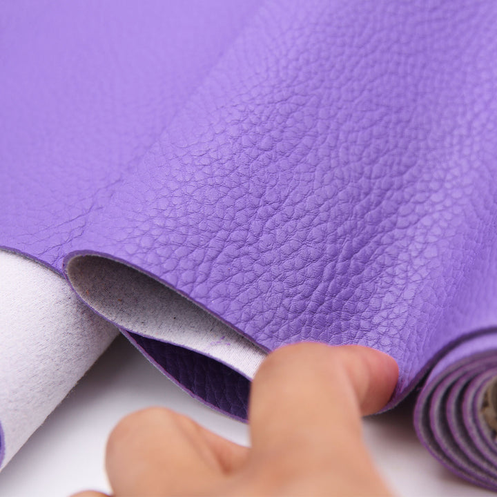 Purple Crayon - Pebble Faux Leather