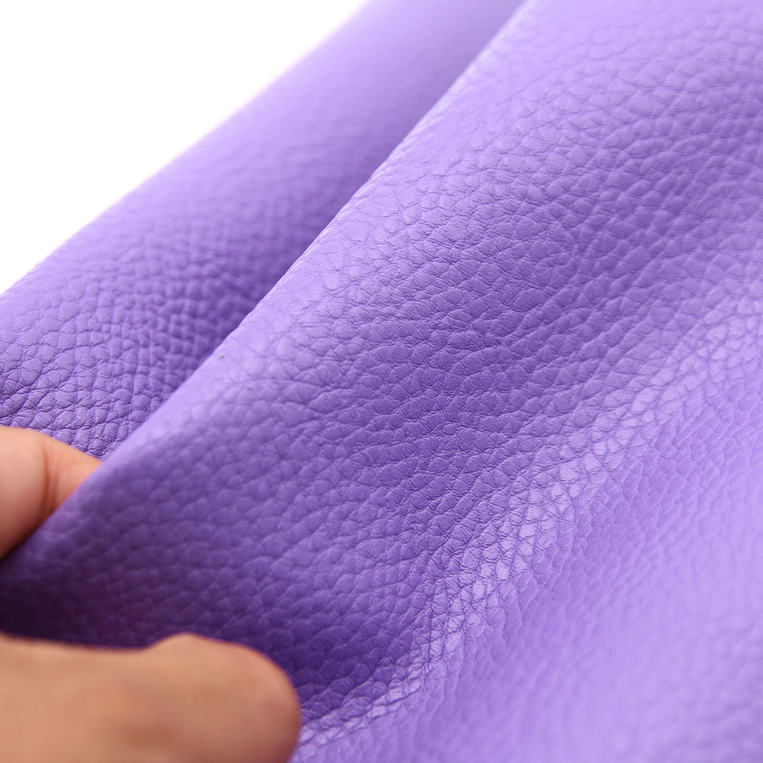 Purple Crayon - Pebble Faux Leather
