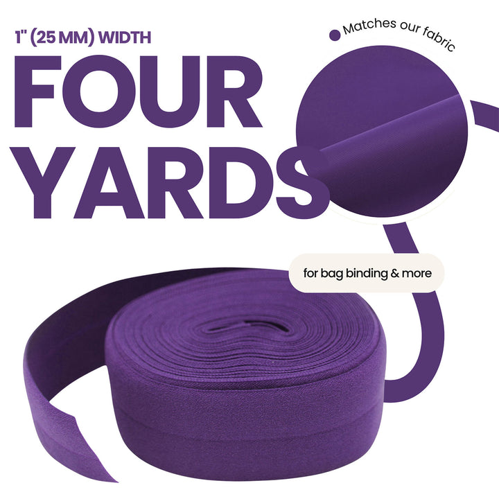 Purplicious - Fold-Over Elastic
