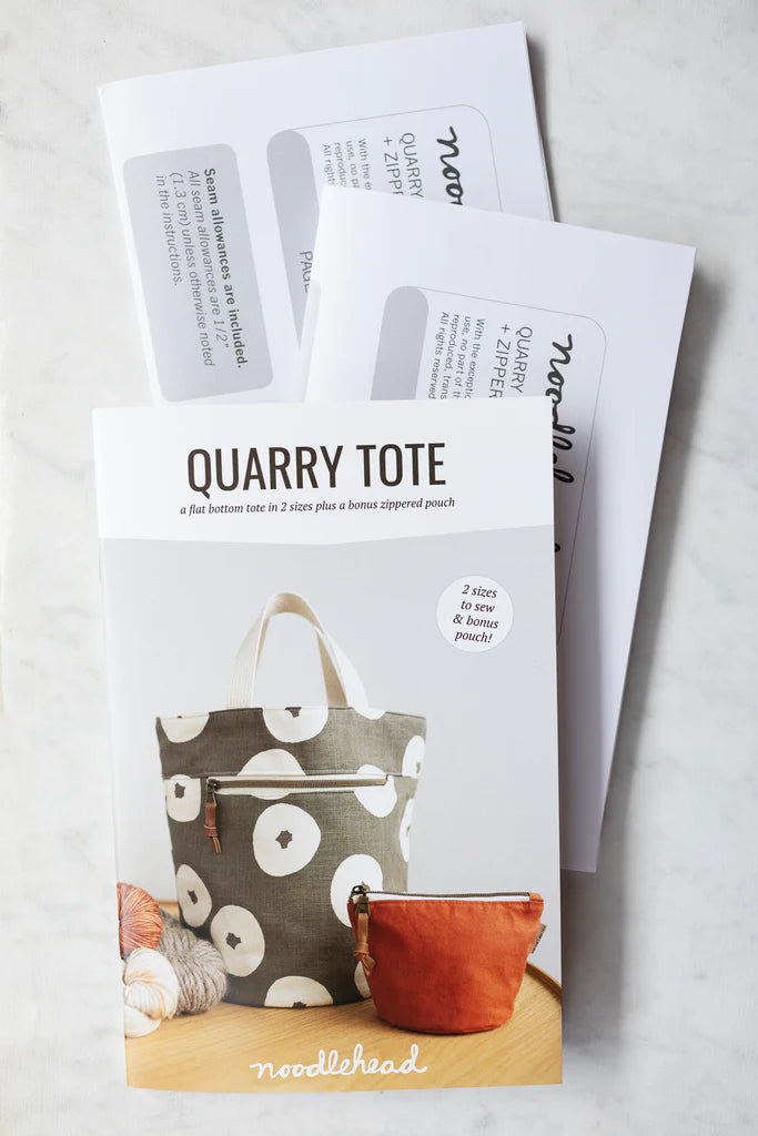 Quarry Tote by Noodlehead - Printed Paper Pattern