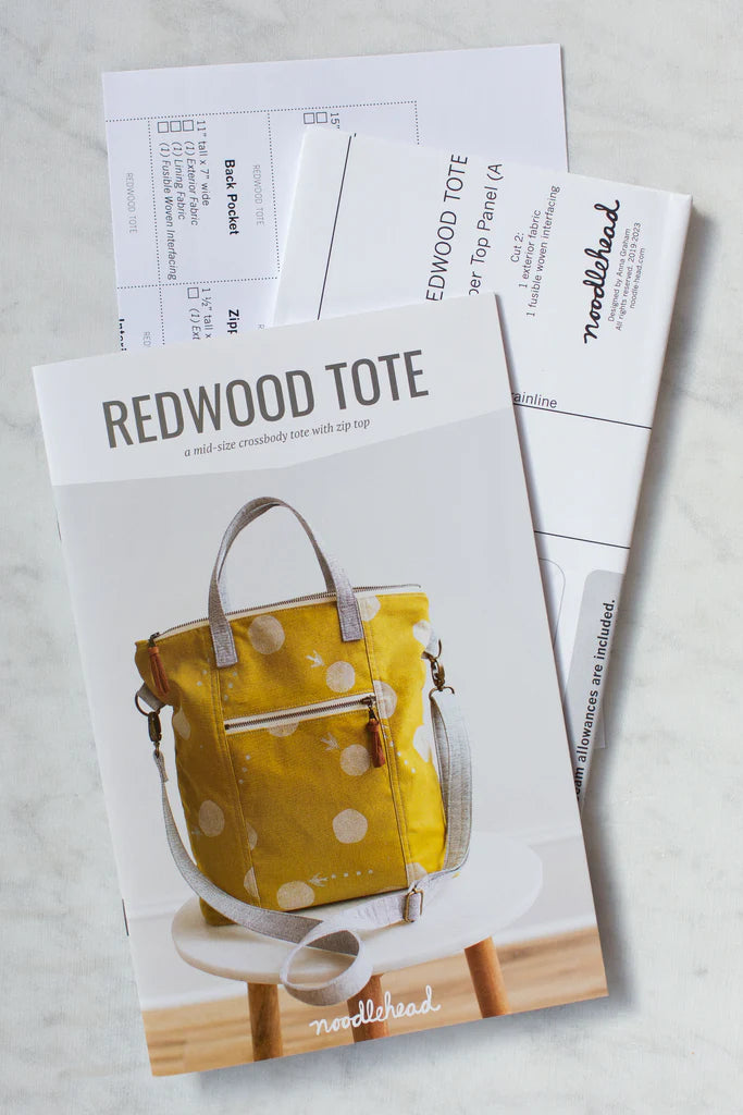 Redwood Tote by Noodlehead - Printed Paper Pattern