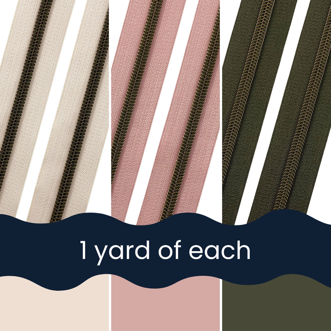 Rosewood - Zipper Tape Bundle