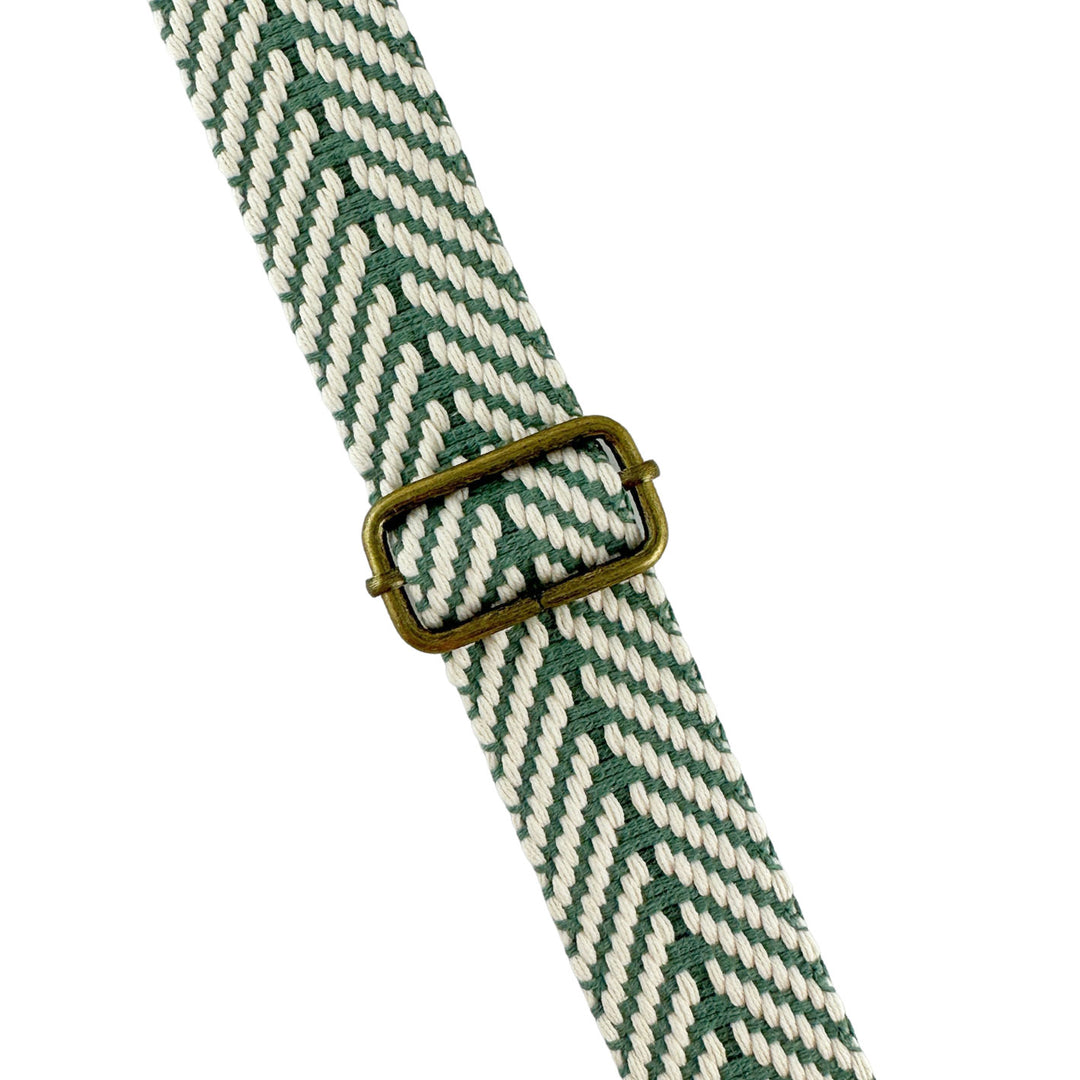 Sage Green Nylon Webbing by the Yard, Heavy Duty