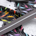 Smoke Show - #3 Silver Nylon Coil Zipper Tape