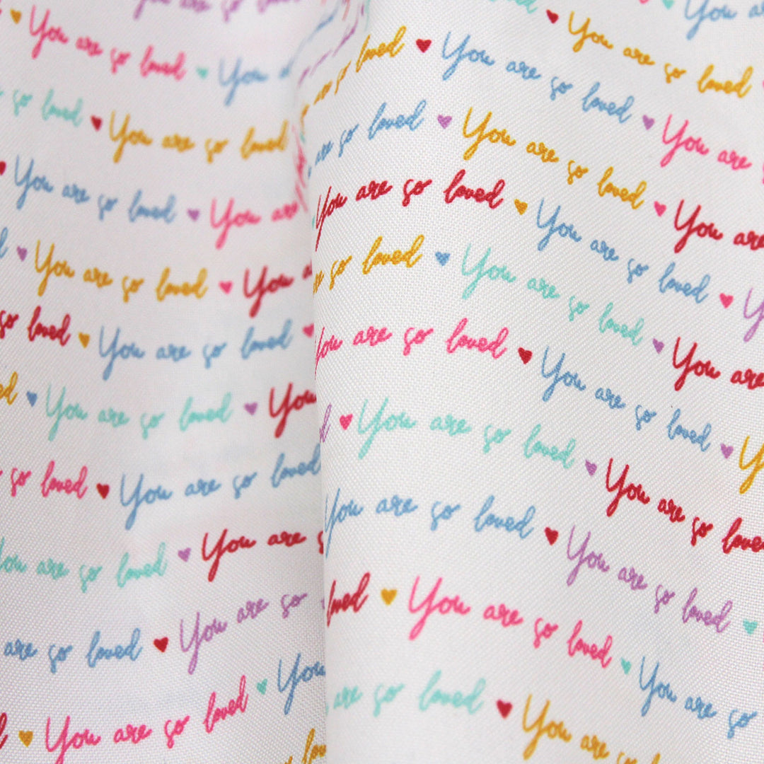 You Are So Loved - Lightweight Water Resistant Canvas