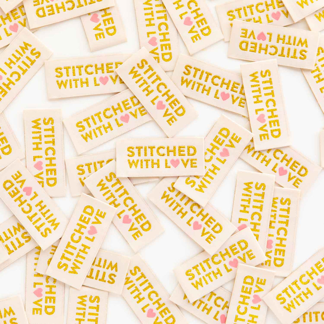 Stitched With Love - Woven Labels