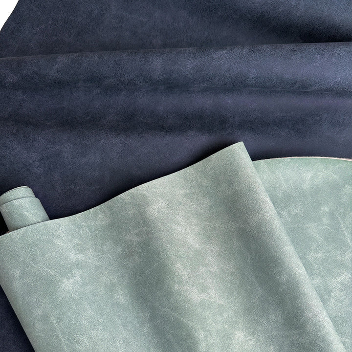 Midnight Blue - Faux Leather