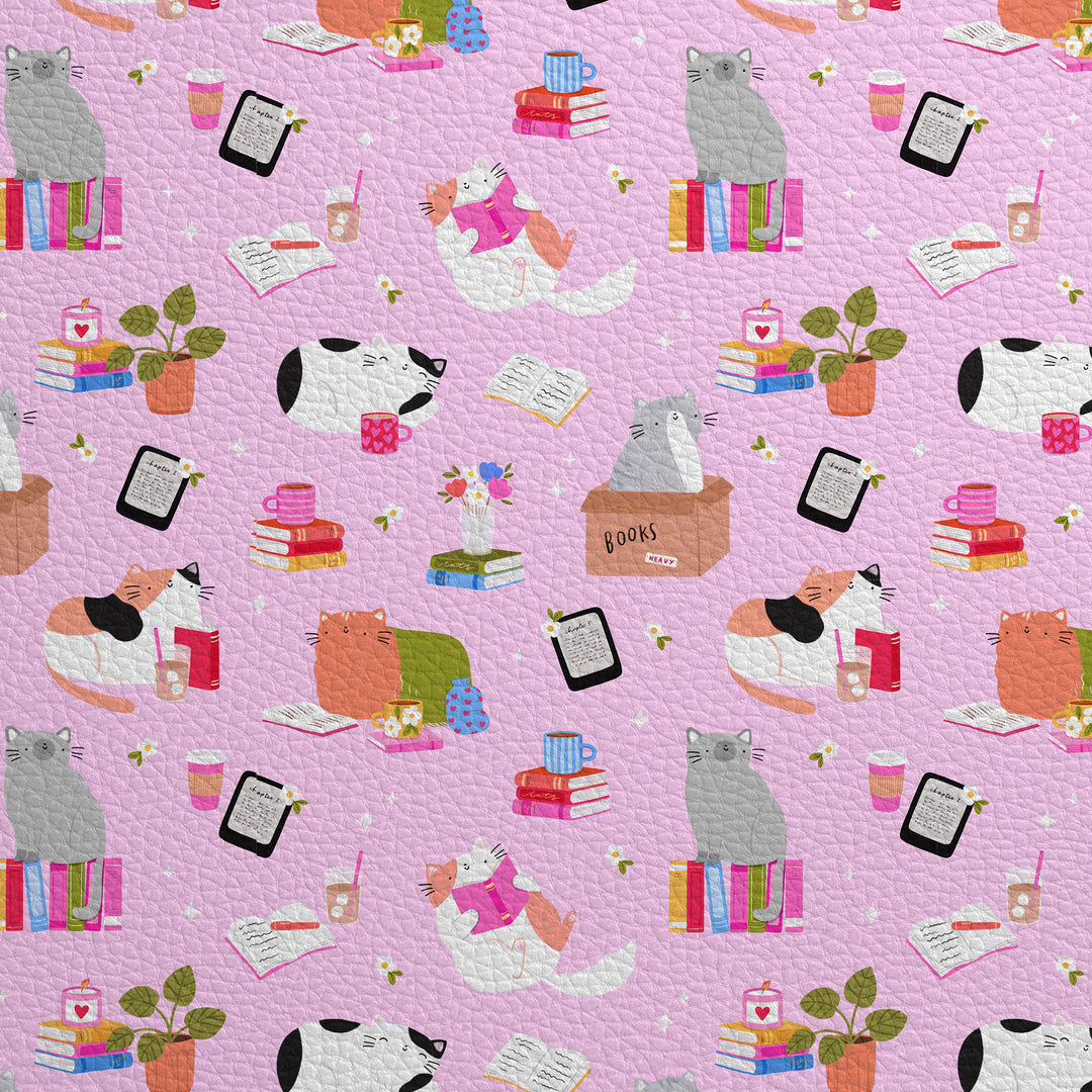 Storytime Cats - Printed Pebble