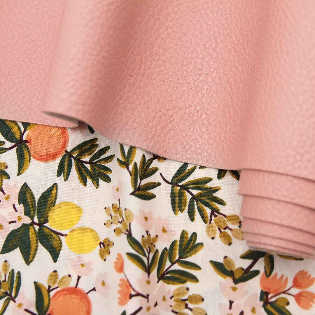Teacup Rose - Pebble Faux Leather