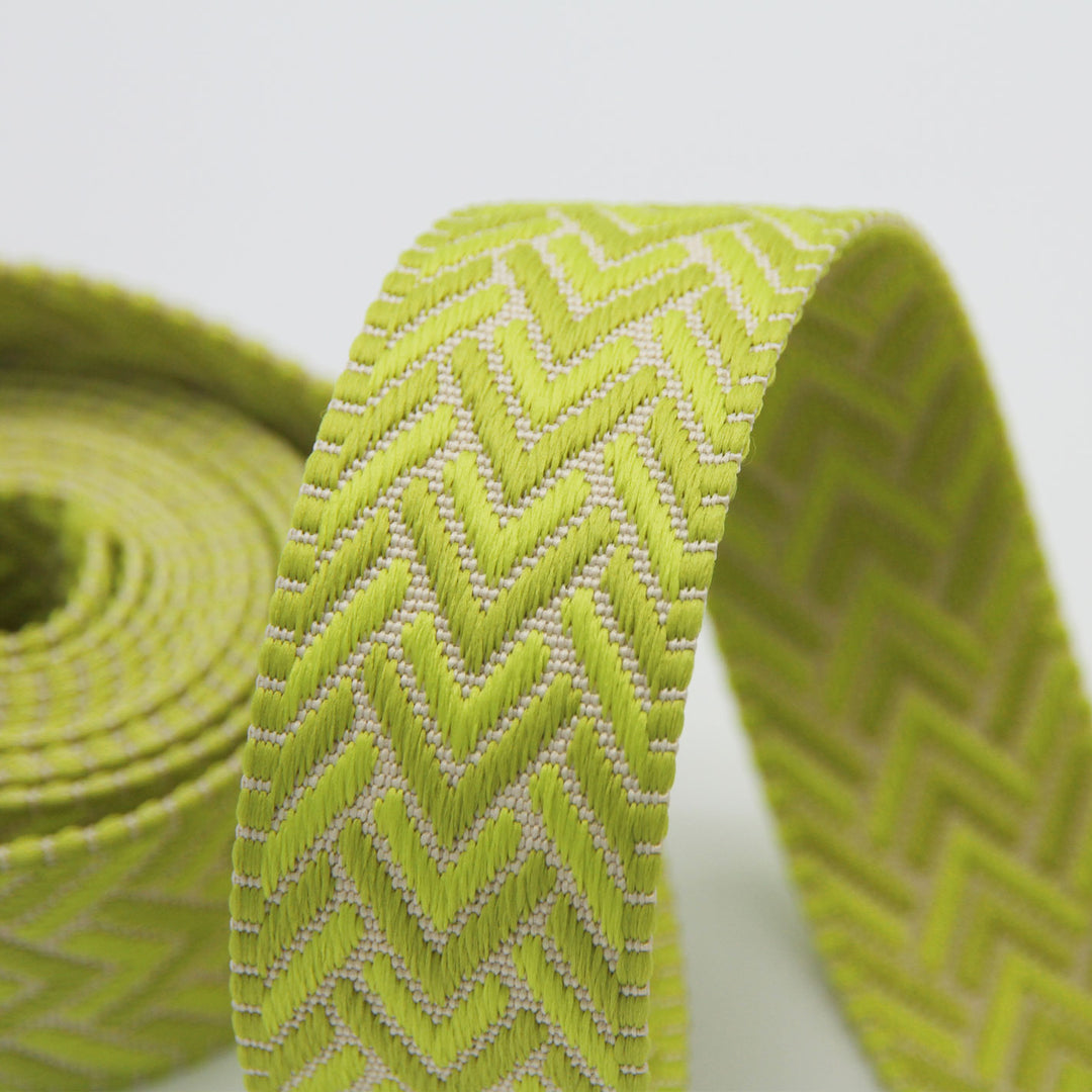 Tequila Lime - Alpine Jacquard Webbing
