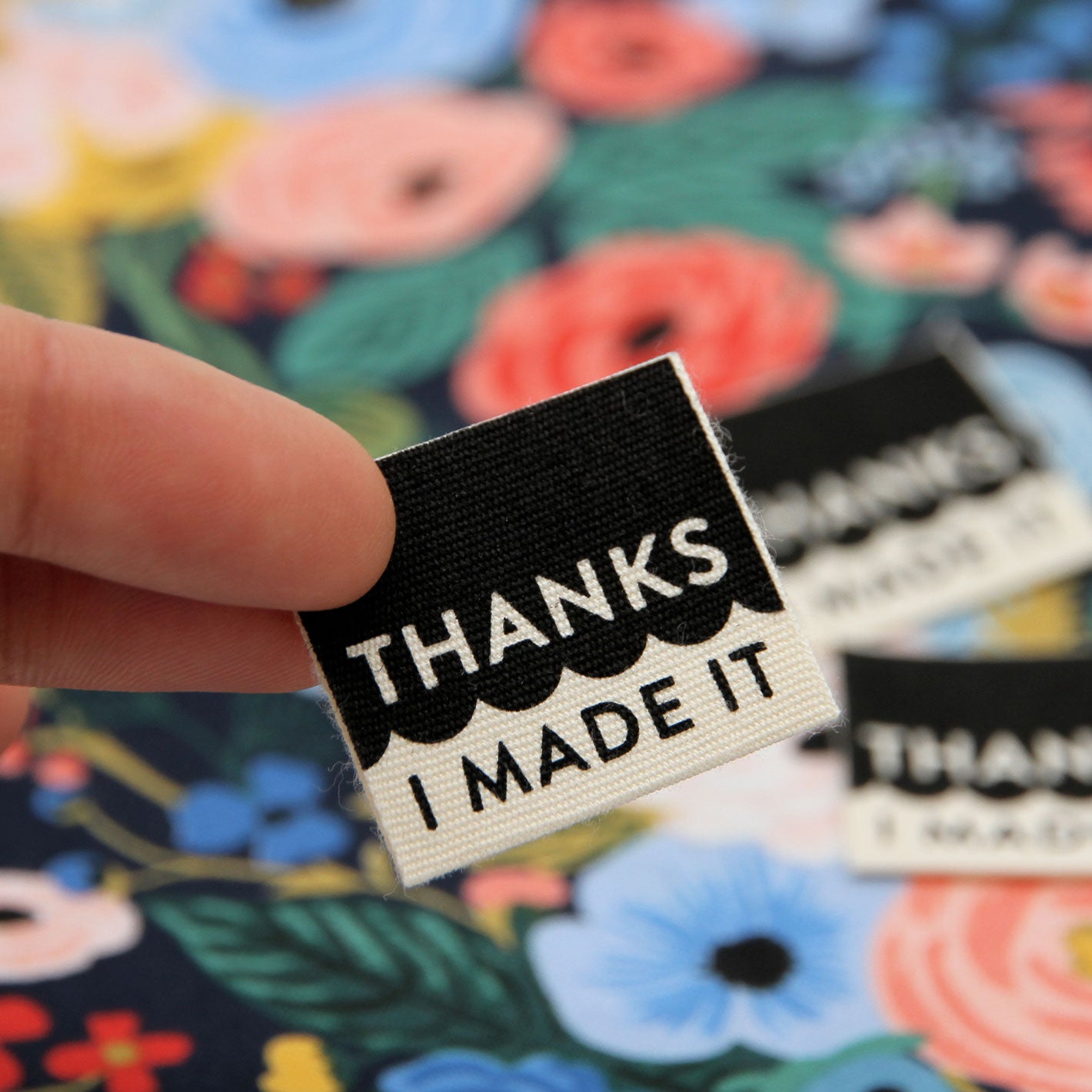 Thanks I Made It - Woven Labels – Zipper Valley