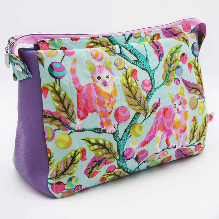 Disco Kitty: Plover Pouch by Noodlehead - Bag Making Kit