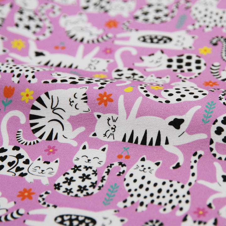 Whisker Wonderland - Water Resistant Cotton Canvas