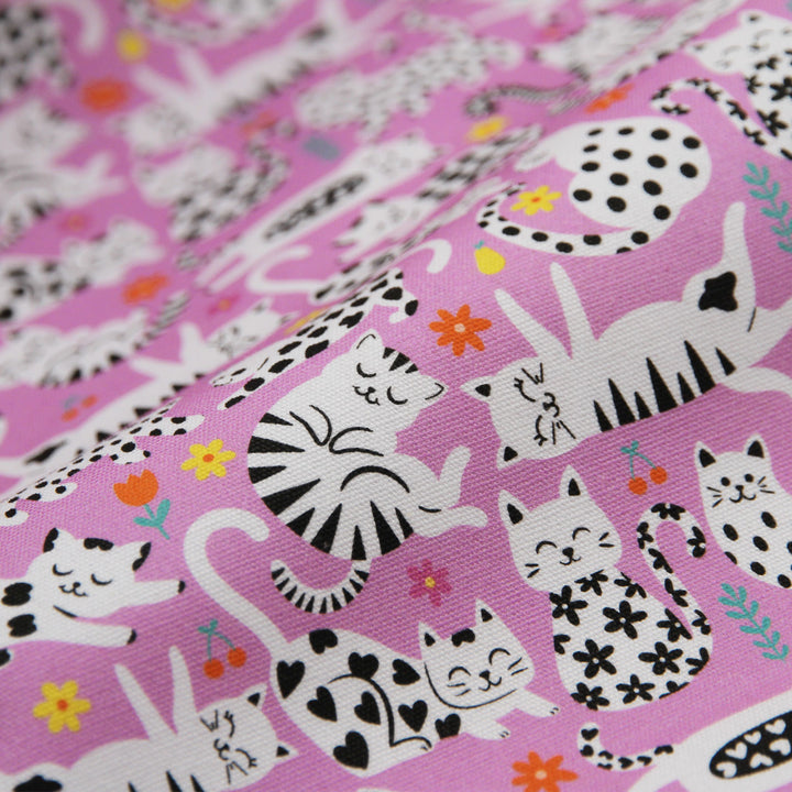 Whisker Wonderland - Water Resistant Cotton Canvas