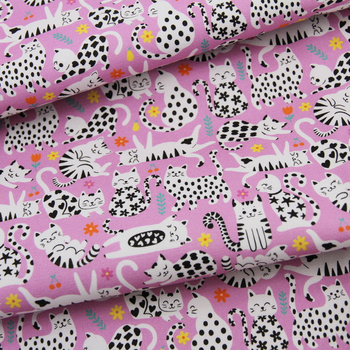 Whisker Wonderland - Water Resistant Cotton Canvas