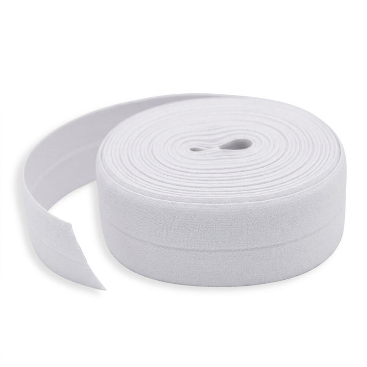 White - Fold-Over Elastic