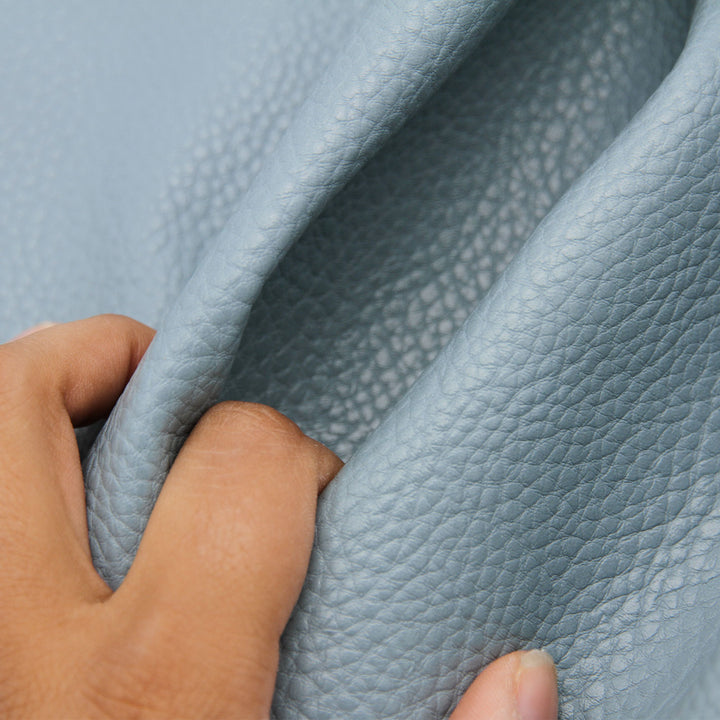 Windy Blue - Pebble Faux Leather